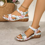 2025 Sandals New Color Thick-Soled Fashion Sandals Large-Size Women's Shoes Magic With Light Women's Shoes HZ0115
