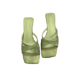New Chinese Style Exotic Slope And Exposed Cool Slippers Women's Summer Niche Design Head High And Word Slippers HZ0115