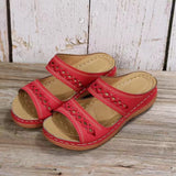 New Word Cool Slippers Women's Spring New Loose Cake Thick Bottom Slippers Classic HZ0115