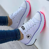 Large-Size Sports Casual Shoes Women's New Summer 2025 Thick-Soled One-Legged Women's Shoes 36-43 Yards HZ0115