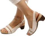 Wish Large-Size Women's Slope Sandals Low Heel Spring Summer Casual Women's Shoes HZ0115