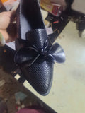 The New Tip Of The New Product In The Spring And Autumn Of 2025 40-43 Shallow Buckle With Large-Size Casual Single Shoe Women HZ0115