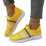 2025 Women's Shoes Summer New Flying Shoes Large-Size Leisure Single Shoes Light Pedal Sneakers HZ0115