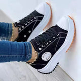 Spring 2025 New Low-Top Single Shoes Women's Thick-Sed Canvas Shoes With Loose Cream Soles In Front Of The Large Women's Shoes HZ0115