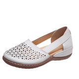 Large-Size 2025 New Women's Bag Head Hollow 40-43 Large Flat-Bottomed Women's Singles Breathable Women's Sandals HZ0115