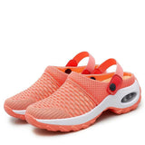 Large-Size Lady Summer Hanb Yarn Cloth Cloth Slippers Rock Mother Half-Storage Sandals Two Sides Wear HZ0115