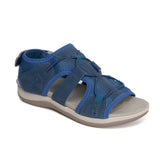Thick-Soled Sandals Summer Beach Shoes Women's Round Head Breathable Casual Sandals Large Flat Beach Sandals HZ0115