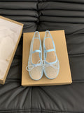 Summer Net Shoes Women Breathable Shoes Korean Temperament Fairy Hollow Single Shoes Female Flat Soles Pedal Mary Treasure Shoes HZ0115