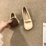 Mori's Round Head Late Wind Literature Soft-Soled Single-Shoe Women 2025 Fairy Vintage Bow Bean Bean Shoes Women's Summer HZ0115
