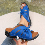 Large-Size Slopes And Slippers Summer New Bow Fish Mouth Cold Slippers Rocking Line Beach Cool Slippers HZ0115