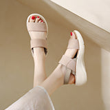 Flying Elastic Sports Wind Thick-Soled Beach Sandals Women's New Thick-Soled Sandals Light, Anti-Slip Comfortable Large-Size Sandals HZ0115