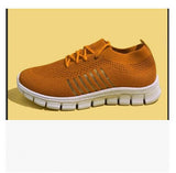 Large-Size 2025 Spring And Autumn New Women's Shoes Breathable Soft Soles Comfortable Sports Casual Shoes Lady HZ0115