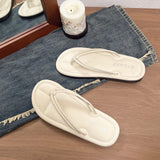 New Clip Toe Slippers Women's Summer 2025 Southeast Asia Flat-Bottomed Fashion Comfortable Large-Size Net Red Beach Shoes HZ0115