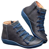 New Women's Boots 2025 Autumn And Winter Large-Size Leisure Short Boots Women's Boots Flat Bottom Women's Boots HZ0115
