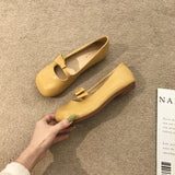 Mori's Round Head Late Wind Literature Soft-Soled Single-Shoe Women 2025 Fairy Vintage Bow Bean Bean Shoes Women's Summer HZ0115