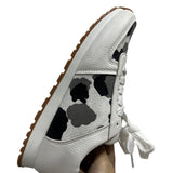 2025 Spring And Autumn New Large-Size Leopard-Print Casual Single-Shoe Women's Flat-Bottomed Sports Casual Shoes Wish HZ0115