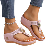 Women's Shoes 2025 Summer New Beach Clip Slope And Cool Slippers Women's Women's Sandals HZ0115