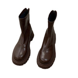 White Skinny Martin Boots Children's Shoes 2025 Summer Small Ankle Boots Spring And Autumn Winter Boots Single Boots HZ0115