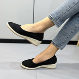 Slot Hed Single Shoes Women 23 Spring And Autumn New Light Tip Thick-Shoe High-Heeled Shoes Lined Old Cloth Shoes Work Shoes HZ0115