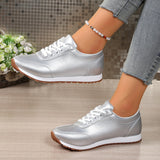 Large-Size 2025 Summer New Solid Cloth Shoes Sports Casual Women's Shoes Light Mouth Flat Bottom Round Head HZ0115