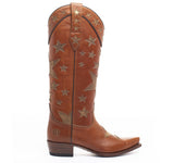 Autumn And Winter New Embroidery Boots Tips High Barrel Knight Boots And Roman Boots HZ0115