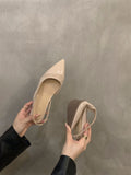 French Bagged Sandals Women Wear Outside The Summer 2025 New Commuter Soft Bottom With A Foot Pedal HZ0115