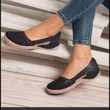 2025 Women's Summer Sandals Bag Head Hollow Large Flat-Soled Sandals Hollow Sandals Hollow Breathable Women's Shoes HZ0115