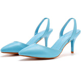 7 Cm Light-Mouthed Pointed Sandals White Fine Heel Size Wedding Shoes Wedding Dress Wedding Shoes Wedding Shoes HZ0115
