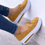 Wish Large-Size Single Shoes 2025 Spring New Thick-Bottomed Shallow Bean Shoes Women HZ0115