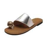 Women's Toe-Slippers Wear A New Korean Version Of French-Style French-Style Fairy-Style Beach Shoes In The Summer Of 2025 HZ0115