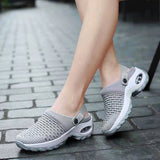 2025 Summer New Breathable Flying Shoes Korean Version Of Women's Shoes Sandals Low-Top Casual Shoes For A Long Time HZ0115