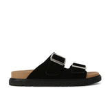 Beach Bucken Cool Slippers Women Summer Wear Double Belt Buckle Soft Bottom Thick Bottom Leisure Cold Drag HZ0115