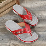 2025 Flip-Flop Metal Buckle Beach Sandals Women's Slope And Leisure Women's Cool Slippers Non-Slip Round Head New HZ0115