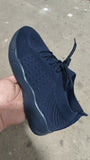 Summer New Large-Size Leisure Single Shoes Thick-Soled Solid Color Tie With Flying Pedal Flat Shoes HZ0115