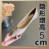 Naked Flat Shoes Women 2025 Spring And Autumn New High-End Commuting Fashion Single Shoes French Light Tip Low Heels HZ0115