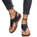Wish Women's Shoes 2025 New Roman Wind With Women's Sandals 43 Large-Size Sandals HZ0115