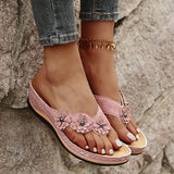 Summer Lady Southeast Asian Font And Casual Beach Slippers Casual Fashion Thick-Soled Shoes HZ0115