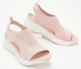 Flat-Soled Sandals Women's Shoes Summer New Net Cloth Thick-Soled Soft Soles Casual Sports Women's Shoes Flat Sole Flying Fish Mouth Shoes HZ0115