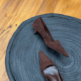 Small Design Sense Retro Pointy Commute Single Shoes In The Fall Of 2025 New French Temperament Kitten Low Heels HZ0115