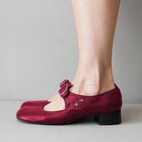 Spring 2025 Spring New Low Heel Buckle With Shallow-Mouth Single Shoe Size 40-43 Single Shoes HZ0115