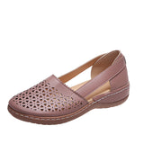 Large-Size 2025 New Women's Bag Head Hollow 40-43 Large Flat-Bottomed Women's Singles Breathable Women's Sandals HZ0115