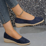 Slot Hed Single Shoes Women 23 Spring And Autumn New Light Tip Thick-Shoe High-Heeled Shoes Lined Old Cloth Shoes Work Shoes HZ0115