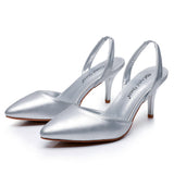 7 Cm Light-Mouthed Pointed Sandals White Fine Heel Size Wedding Shoes Wedding Dress Wedding Shoes Wedding Shoes HZ0115