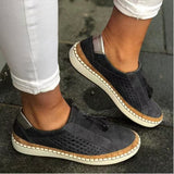 2025 Ms. Casual Flat-Soled Single-Shoe Large-Size Round Head Pedaled Shoes Tuxedry Single Shoes HZ0115