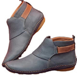 New Large-Size Women's Boots 2025 Autumn And Winter Short-Clinic Velo Sticker Women's Boots Low And Martin Boots HZ0115