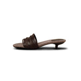 Vintage Hand-Woven One-Word Drag Women's Summer Model 2025 New Holiday Style And Low-Heere Wear Cold Slippers HZ0115