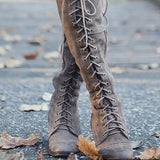 2025 Autumn And Winter New Women's Shoes Fashion Boots Wish Hot Long Cylinder Rivets HZ0115