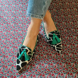 The New Low-Heeled Tip 40-43 Cow Tuxed Casual Single Shoe In The Spring And Autumn Of 2025 HZ0115