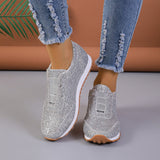 2025 New Women's Single-Shoe Lid Water Drill Tight Casual Single-Shoe Thick-Soled Fish Mouth Single Shoe HZ0115