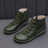 2025 Autumn And Winter Large-Size Flat Bottom Warm Lady Short Boots New Flat Bottom Women Boots HZ0115